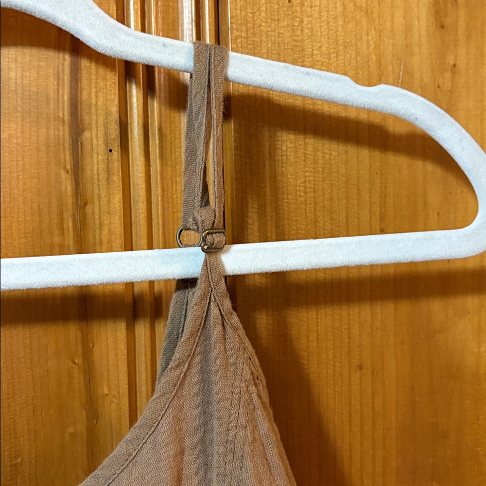 Free People Pick Me Up Mini Dress - Tan - Size XS - Picture 11 of 11